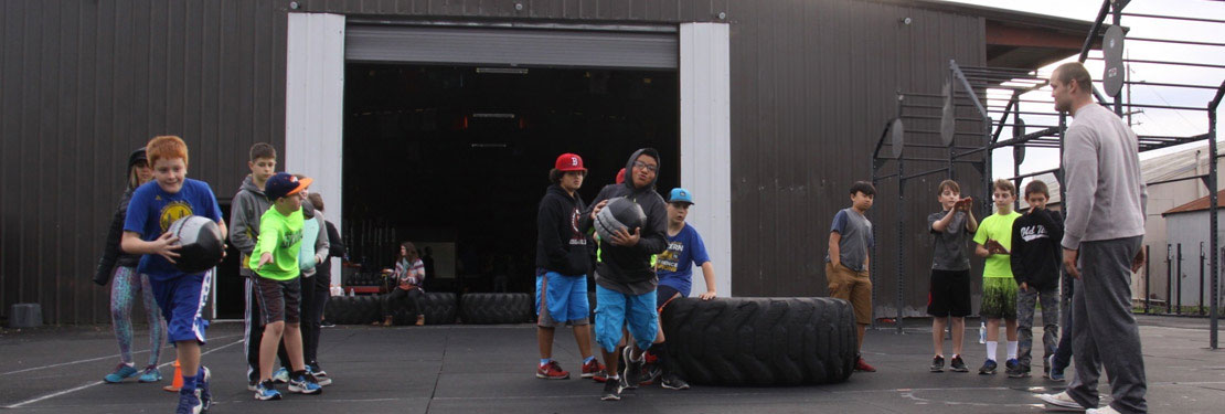 Pre-Teens Cross Training At Our Gym in Petaluma CA